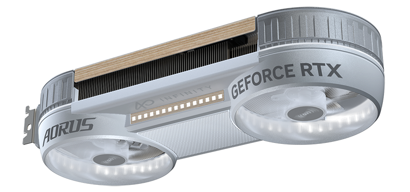 GIGABYTE AORUS GeForce RTX 5080 INFINITY WOOD 16G Graphics Card