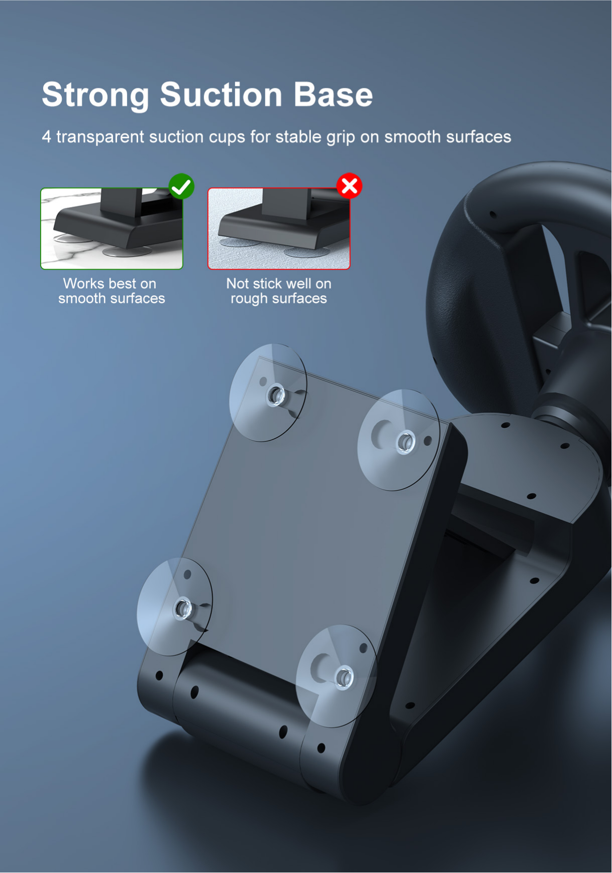 Strong Suction Base