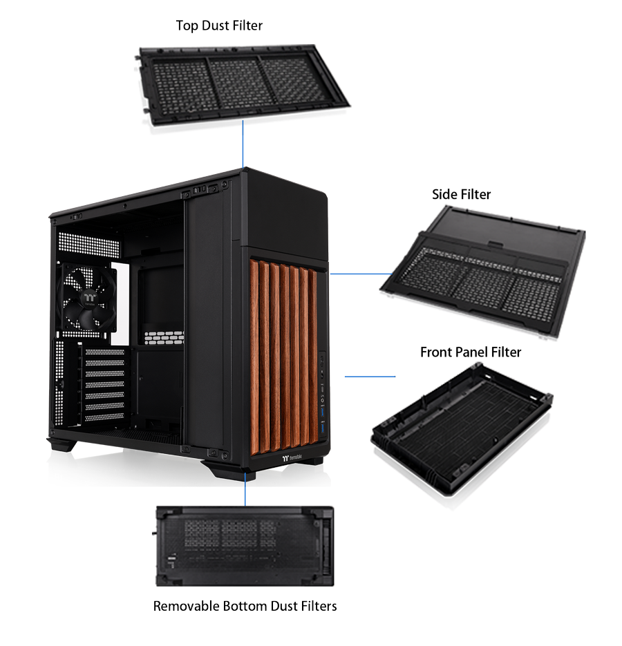 Thermaltake TR300 WS Mid Tower Chassis