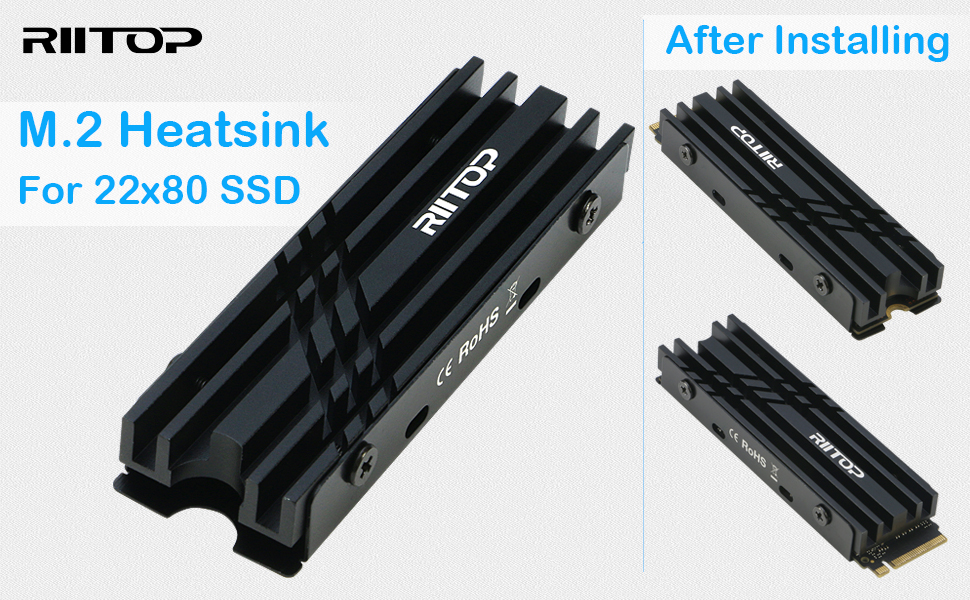 M.2 SSD Heatsink Cooler