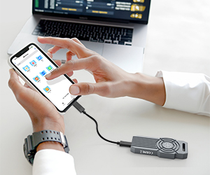 40Gbps M.2 NVMe Enclosure for Thunderbolt 4/Thunderbolt 3/USB4