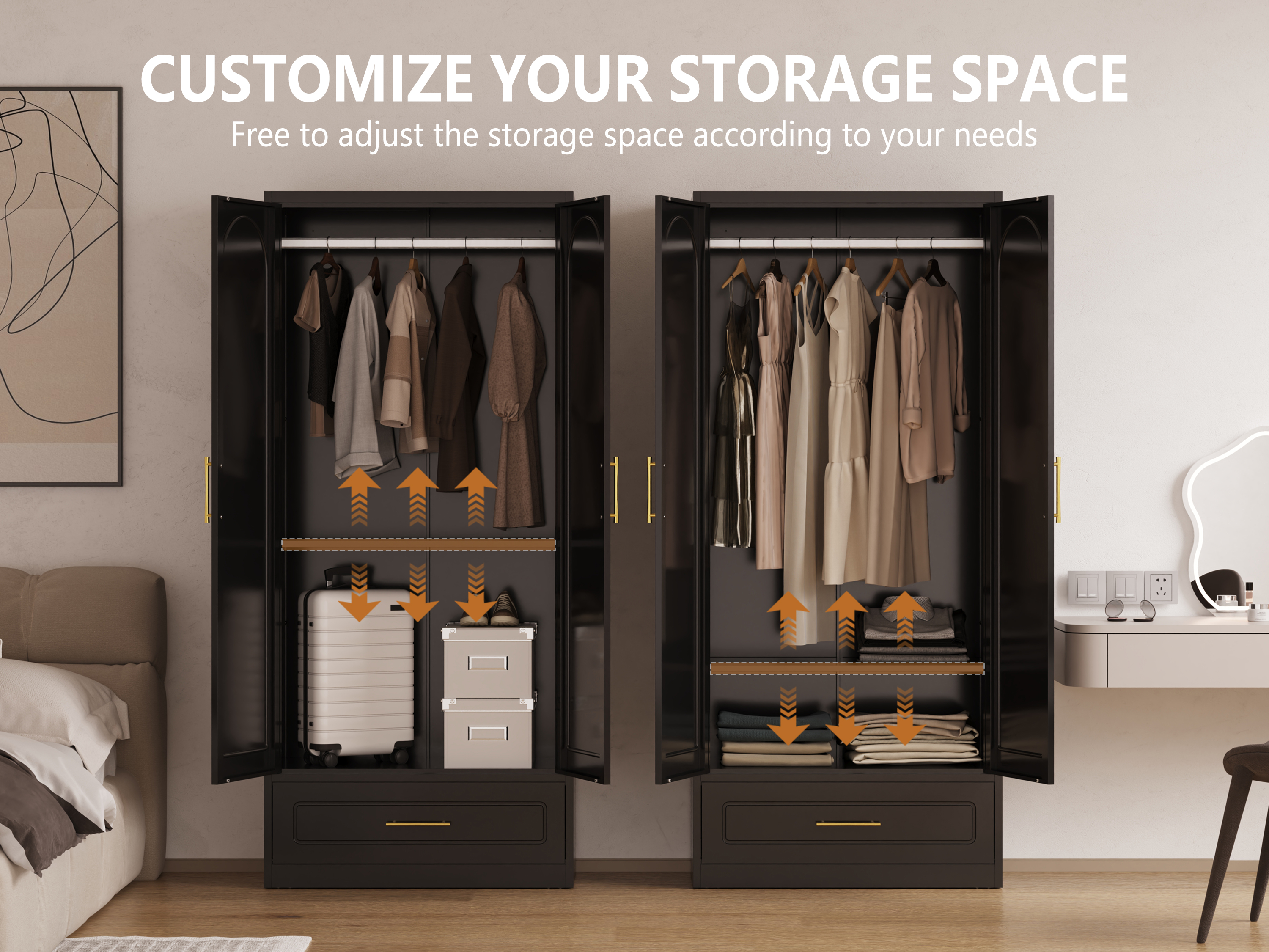 POLUP Wardrobe closet