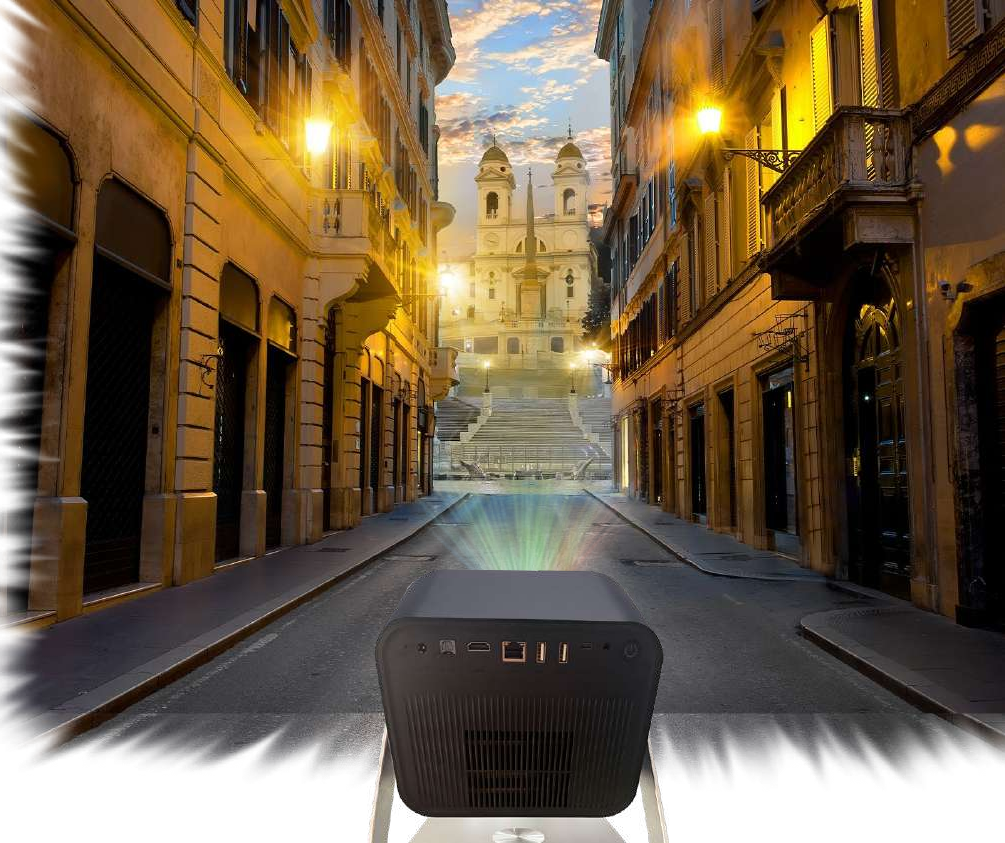 InFocus IN3038SL Crusader Grandmaster With Stand Home Theatre projector