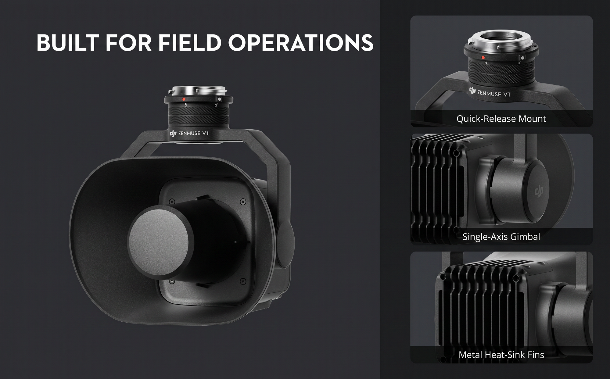 DJI Zenmuse V1 Public Address System