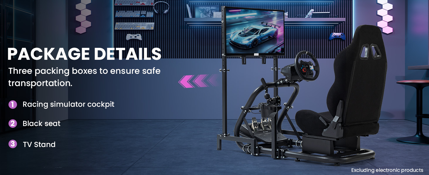 gaming simulator cockpit