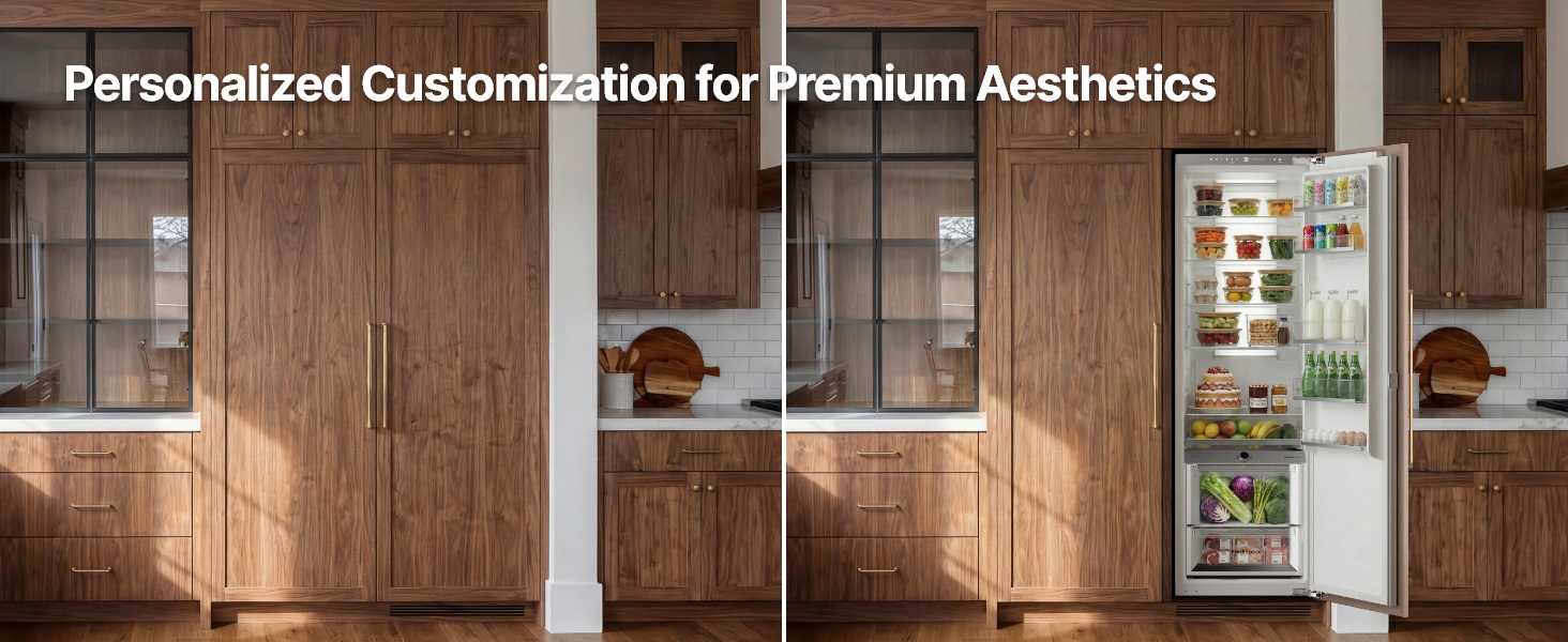 22-Inch Panel Ready Refrigerator