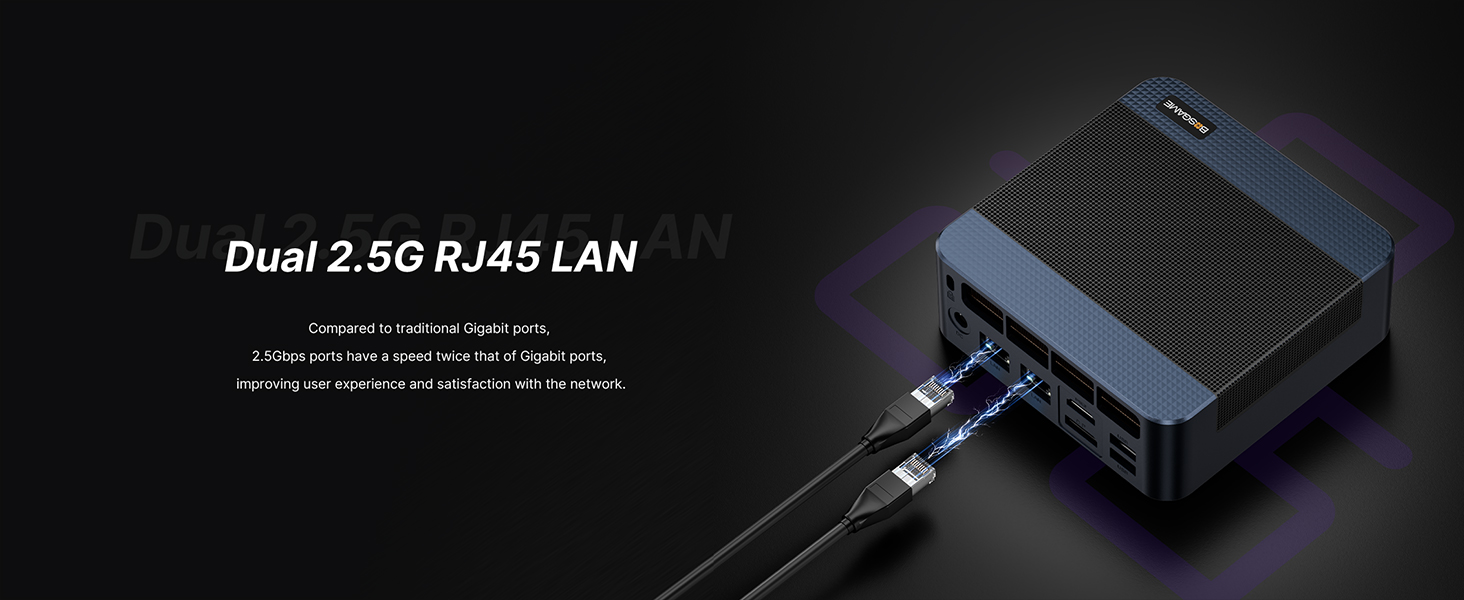 dual 2.5G RJ45 lan
