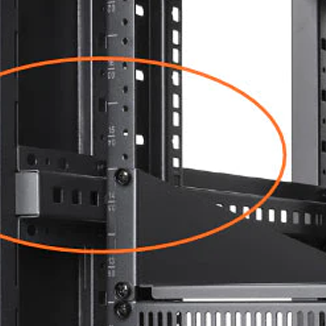 Numbered Rack Mount Space Height