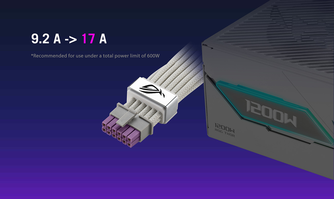 ASUS ROG Equalizer 12V-2x6 PCIe Cable
