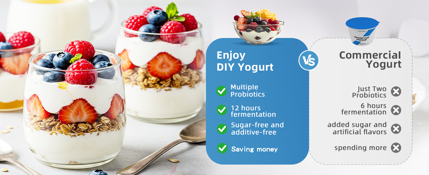 Make healthy, additive-free yogurt