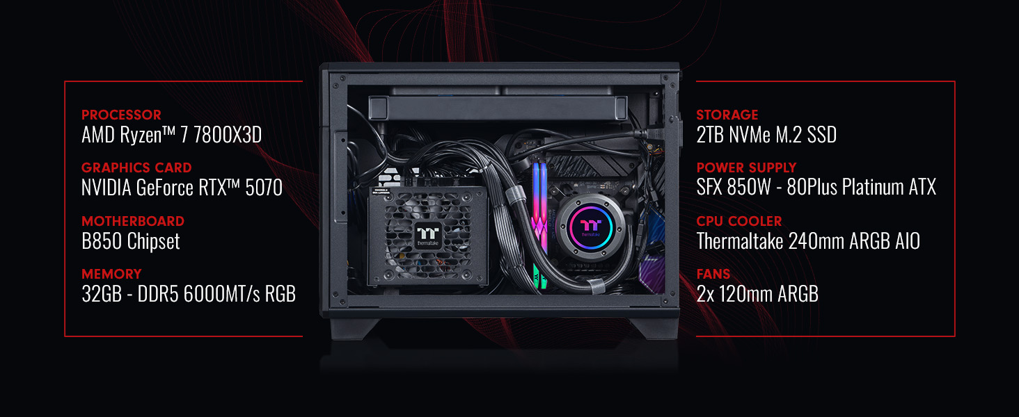 Thermaltake LCGS Traveler 7870 Mini-ITX Gaming PC