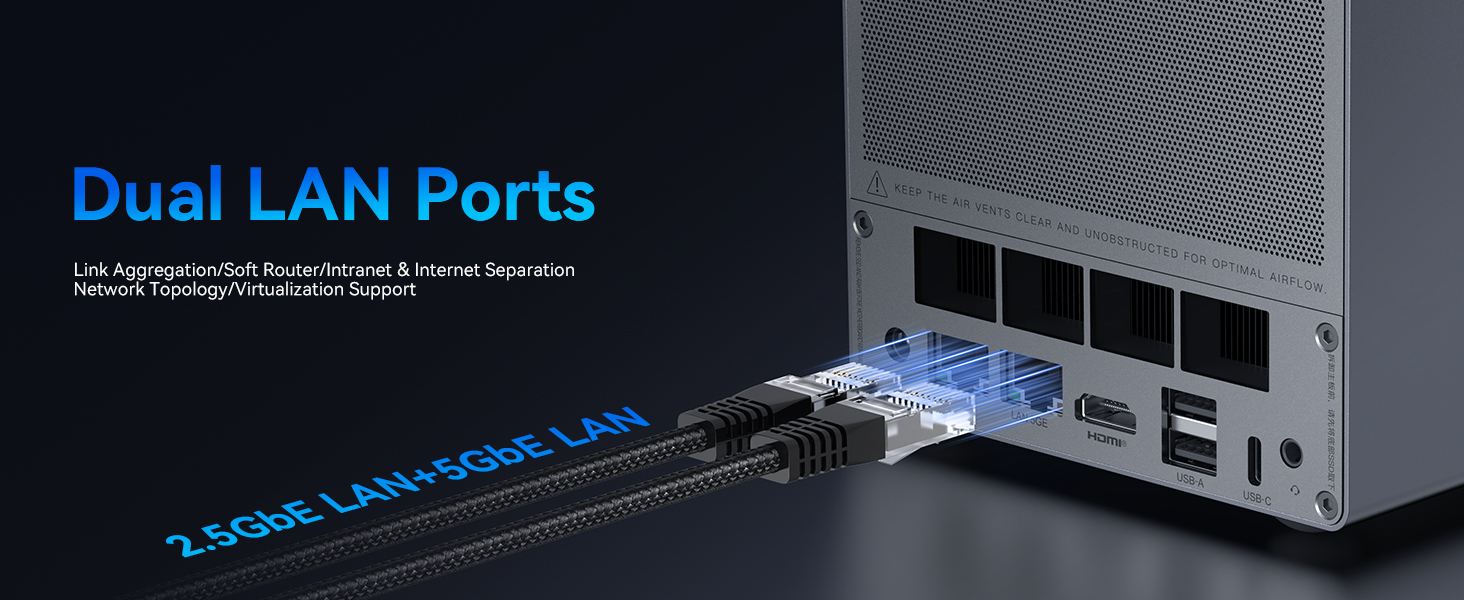 Dual Lan Port