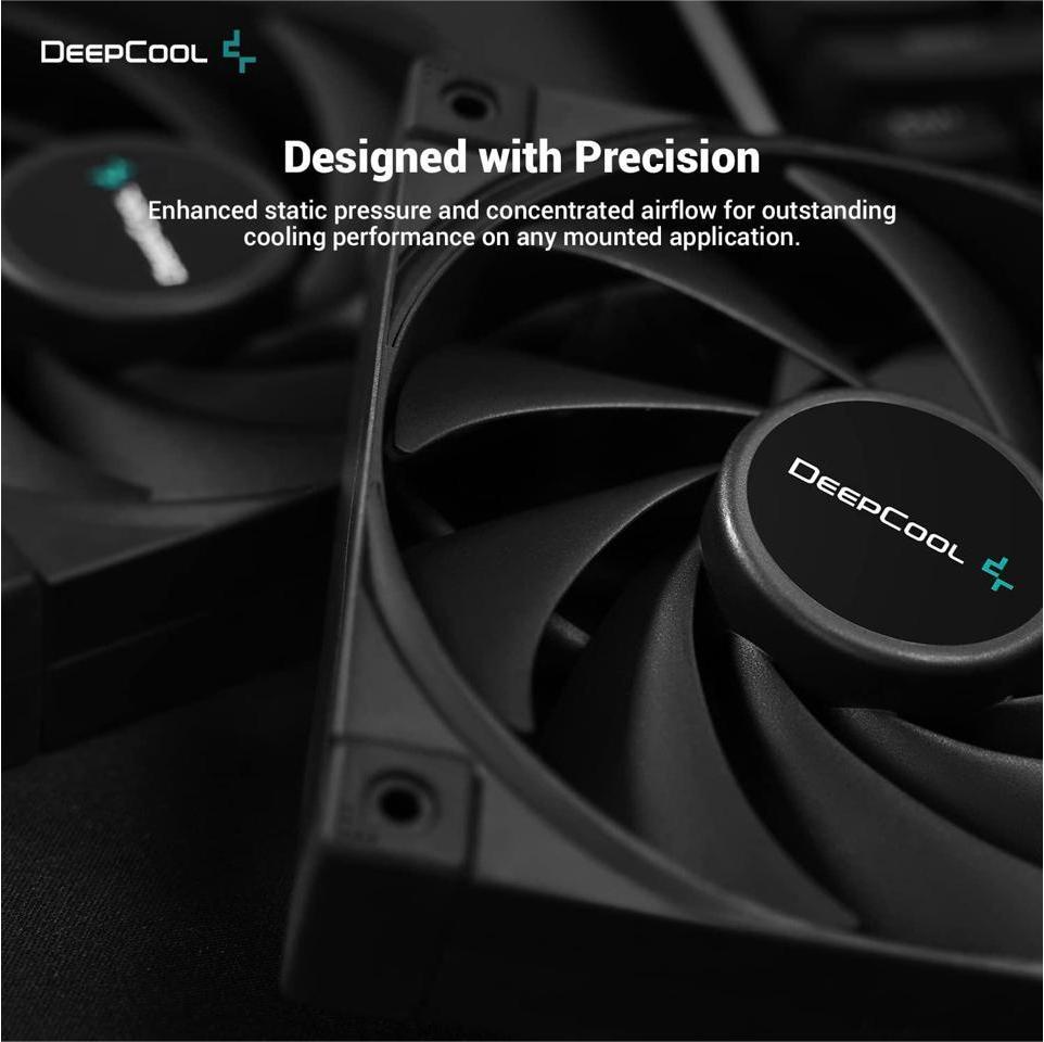 DeepCool FK120 PC Fan 120mm 1850RPM FDB Computer Case Fan 4 Pin PWM 68 deepcool-fk120-pc-fan-120mm-1850rpm-fdb-computer-case-fan-4-pin-pwm-68