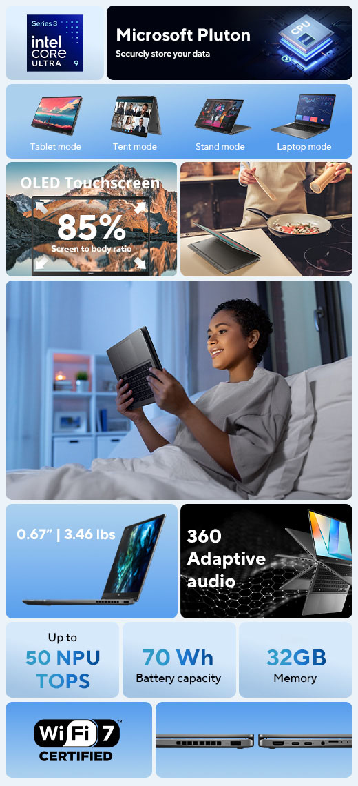 ASUS Vivobook 14 Flip Laptop