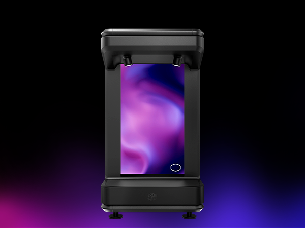  Cooler Master MasterFrame 360 Stage LCD ATX Mid-Tower PC Case