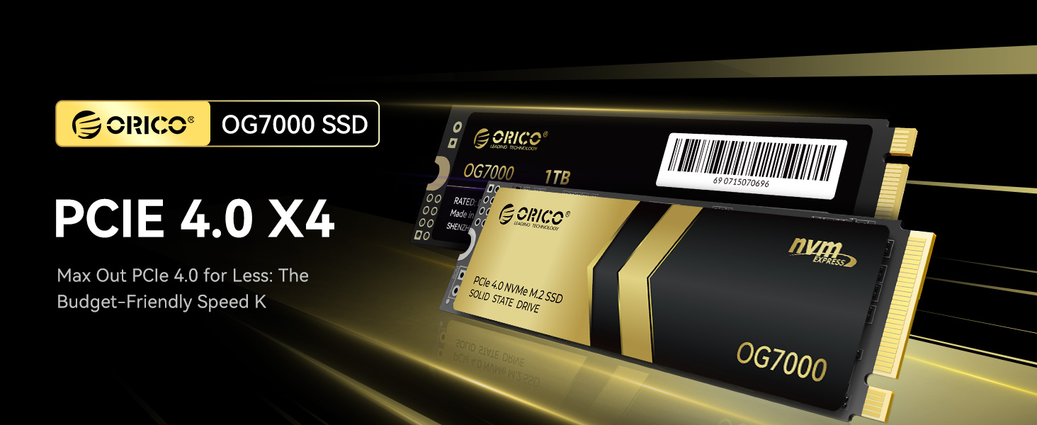 ORICO OG7000 PCle4.0 X4 SSD