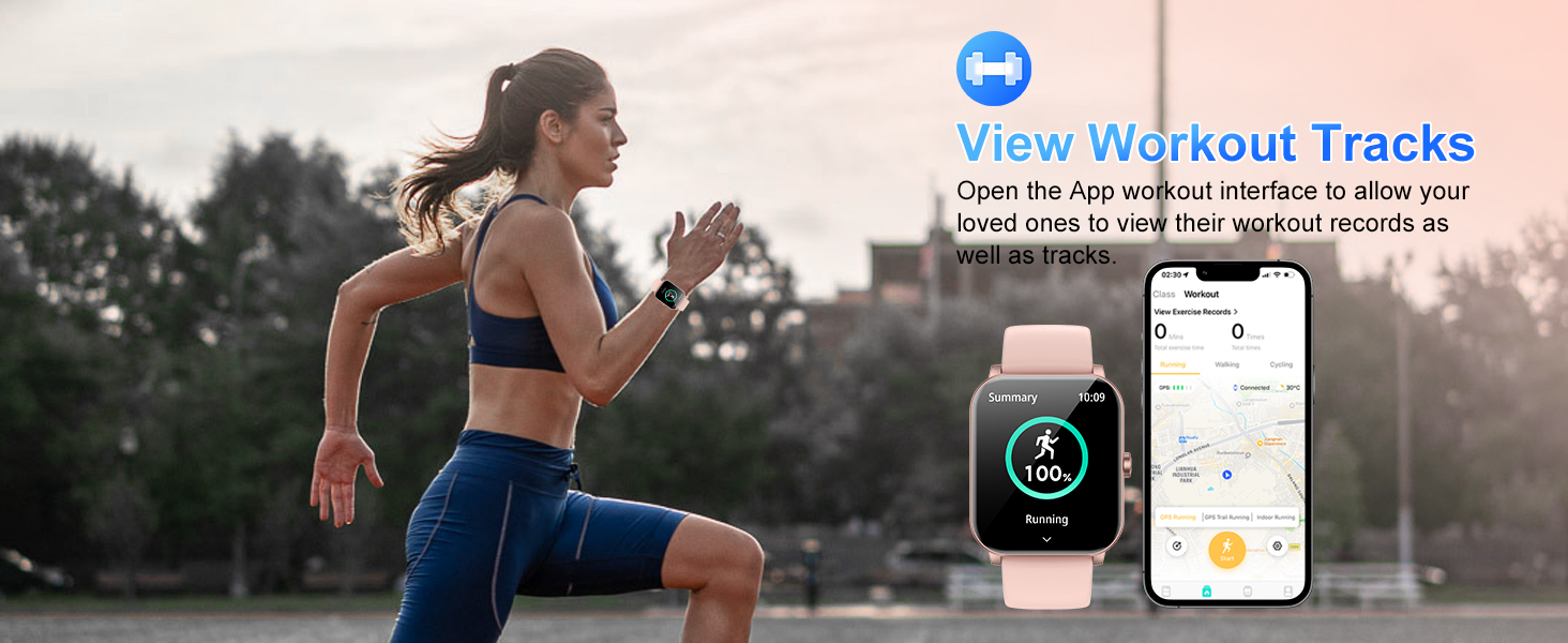 Smart Watch, 1.85" HD Smartwatch for Men Women (Answer/Make Calls), Fitness Watch