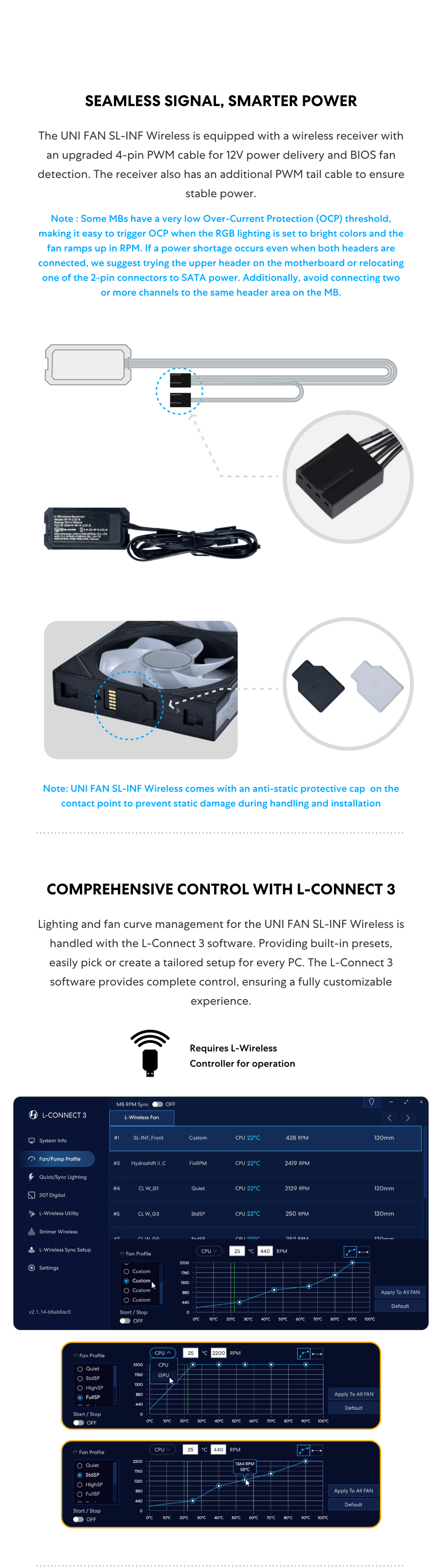 sl infinity wireless