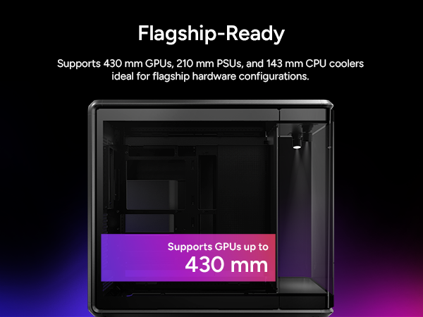 Cooler Master MasterFrame 360 Panorama ATX Mid-Tower PC Case