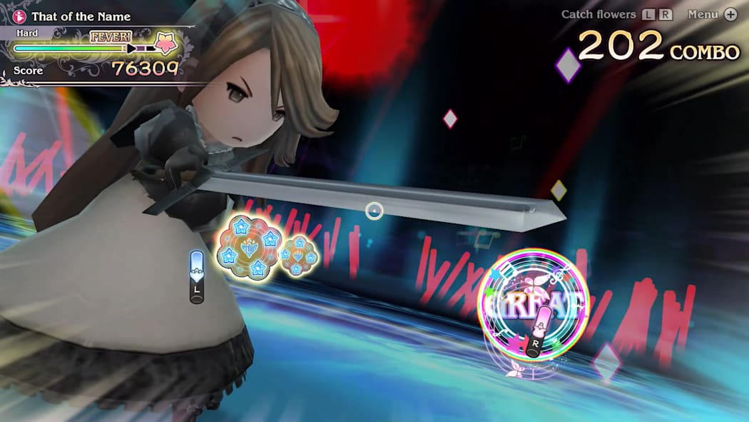 BRAVELY DEFAULT FLYING FAIRY HD Remaster screenshot showing fantasy world exploration with detailed HD remastered environments