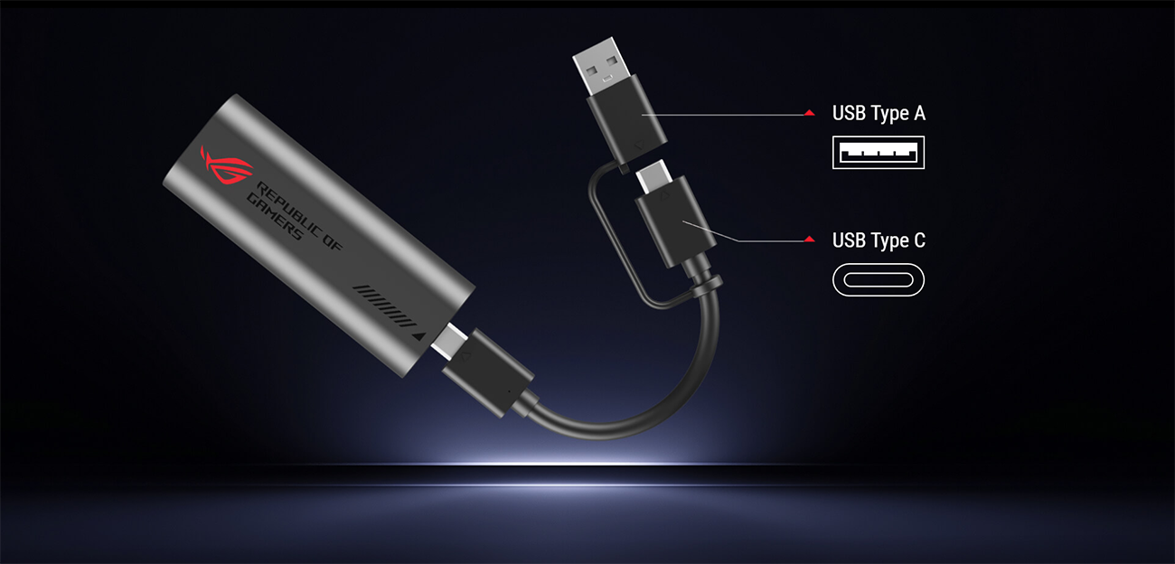 ASUS ROG USB-C10G 10Gb Ethernet Adapter