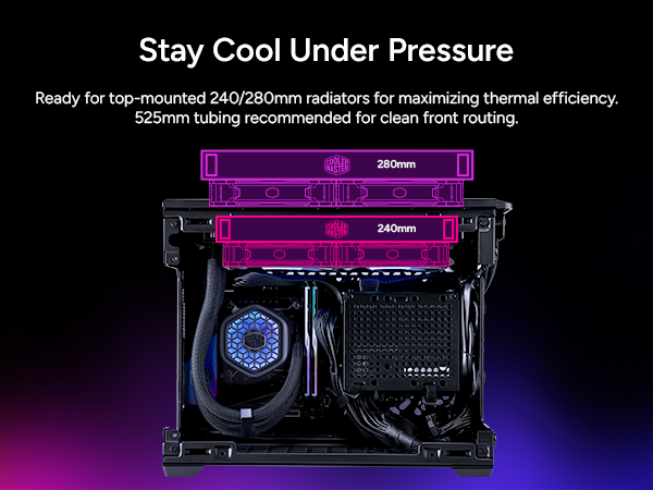 Cooler Master NR200P V3 Mini-ITX PC Case