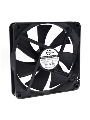 This is the waterproof fan. However, when the fan is powered up in water, the fan cannot run, becaus