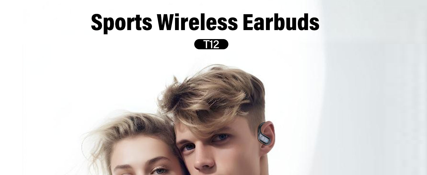 Wireless Earbuds Bluetooth 5.4 Headphones 75H Playtime Stereo Deep Bass