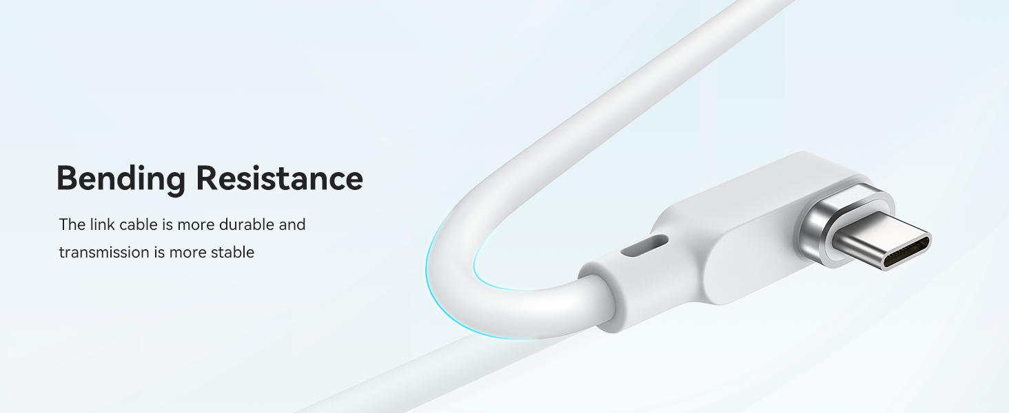16FT (5M) VR Link Cable Compatible with Me-ta Quest 3/3s/2/Pro & Pico 4 Series - Max to 5Gbps USB-C