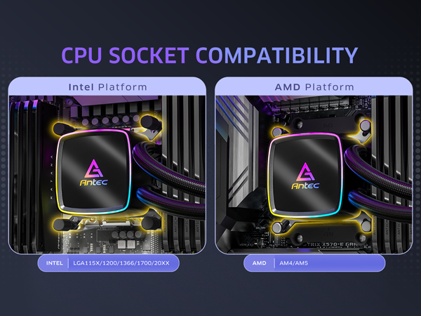 Antec Ultra 240 ARGB Liquid CPU Cooler