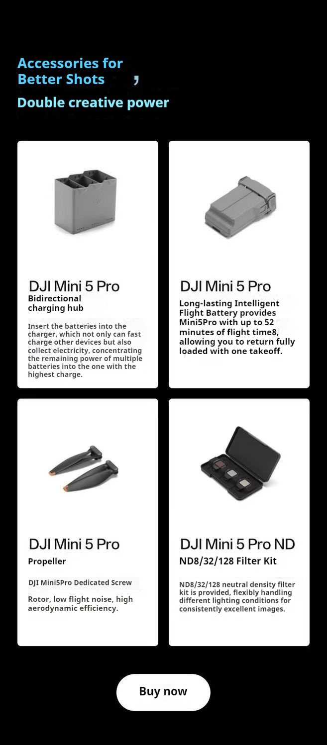 DJI Mini5Pro Detailed Introduction