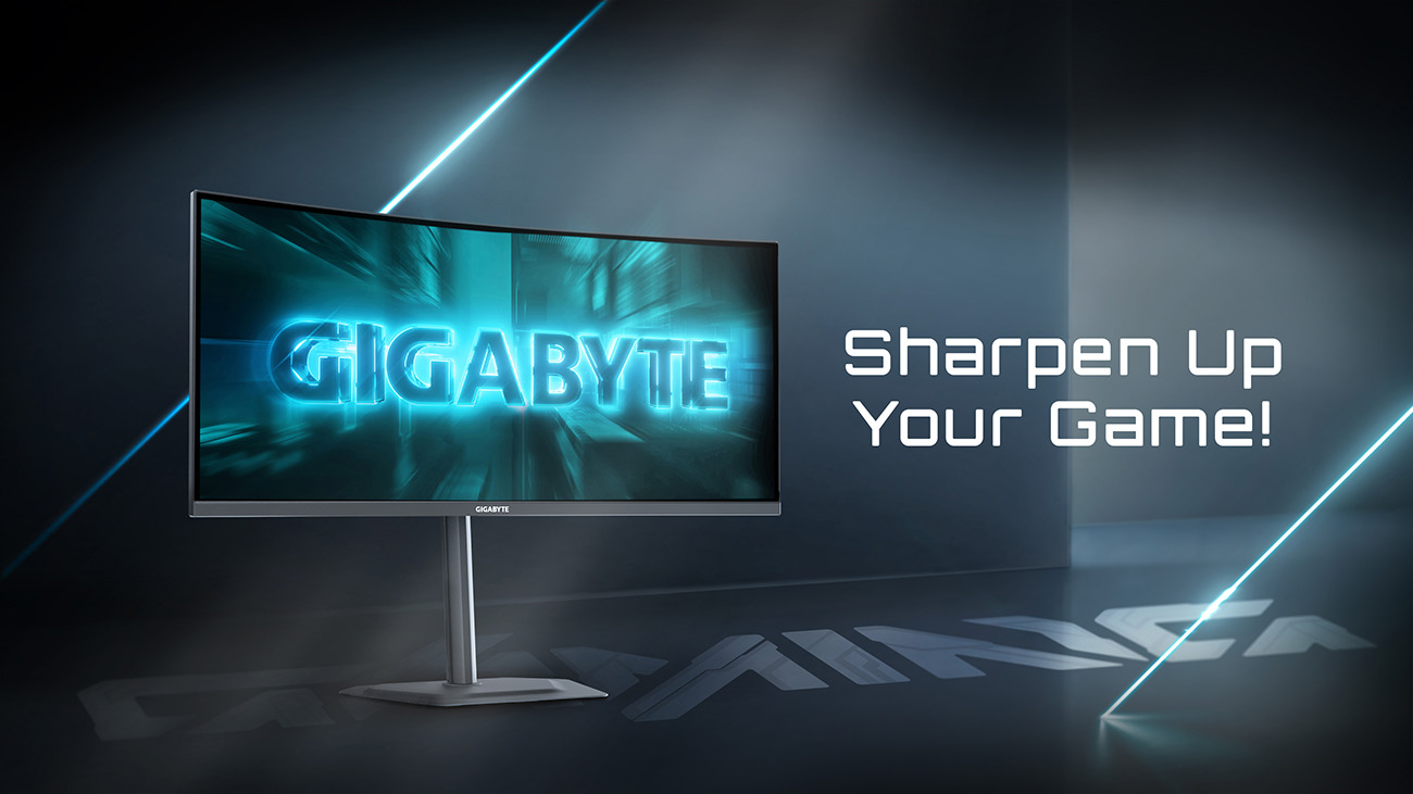 GIGABYTE G34WQC2 34-inch Curved Gaming Computer Monitor