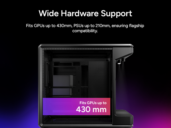 Cooler Master MasterFrame 360 Stage Mirror ATX Mid-Tower PC Case