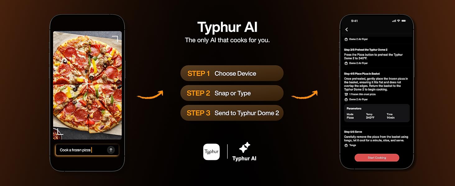 Typhur Dome AF03 Smart Air Fryer