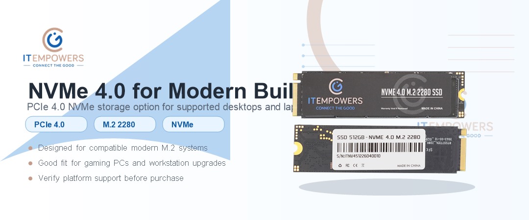 NVMe 4.0 SSD for Modern Builds