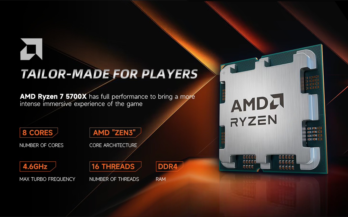 VTG Gaming PC Ryzen7 5700X , NVIDIA RTX4060 , 32GB DDR4 VTG Gaming PC Ryzen7 5700X , NVIDIA RTX4060 , 32GB DDR4