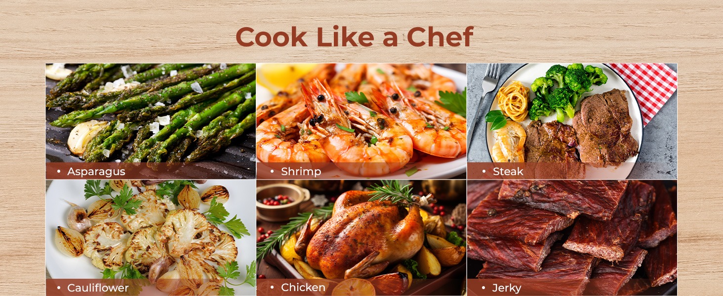  Rosewill 8-in-1 Portable Glass Air Fryer - White