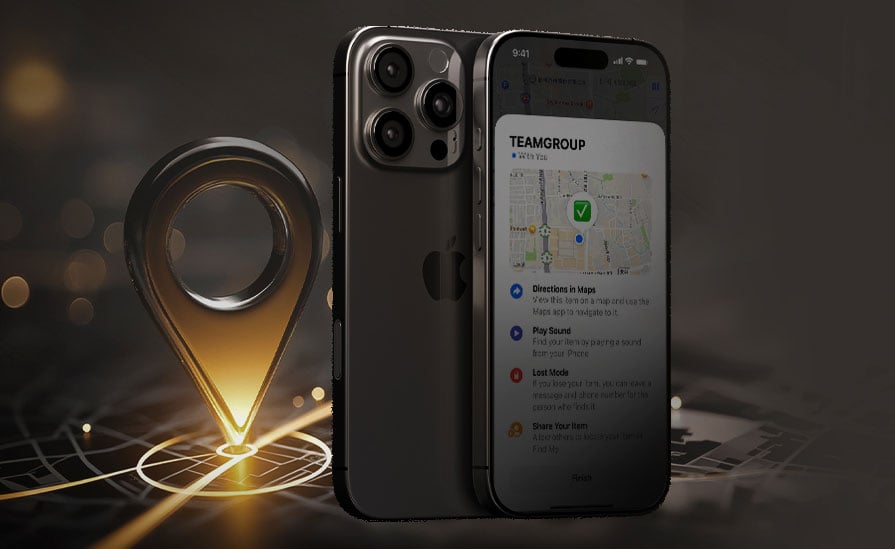 Team Group EXPERT P34F Find My External SSD