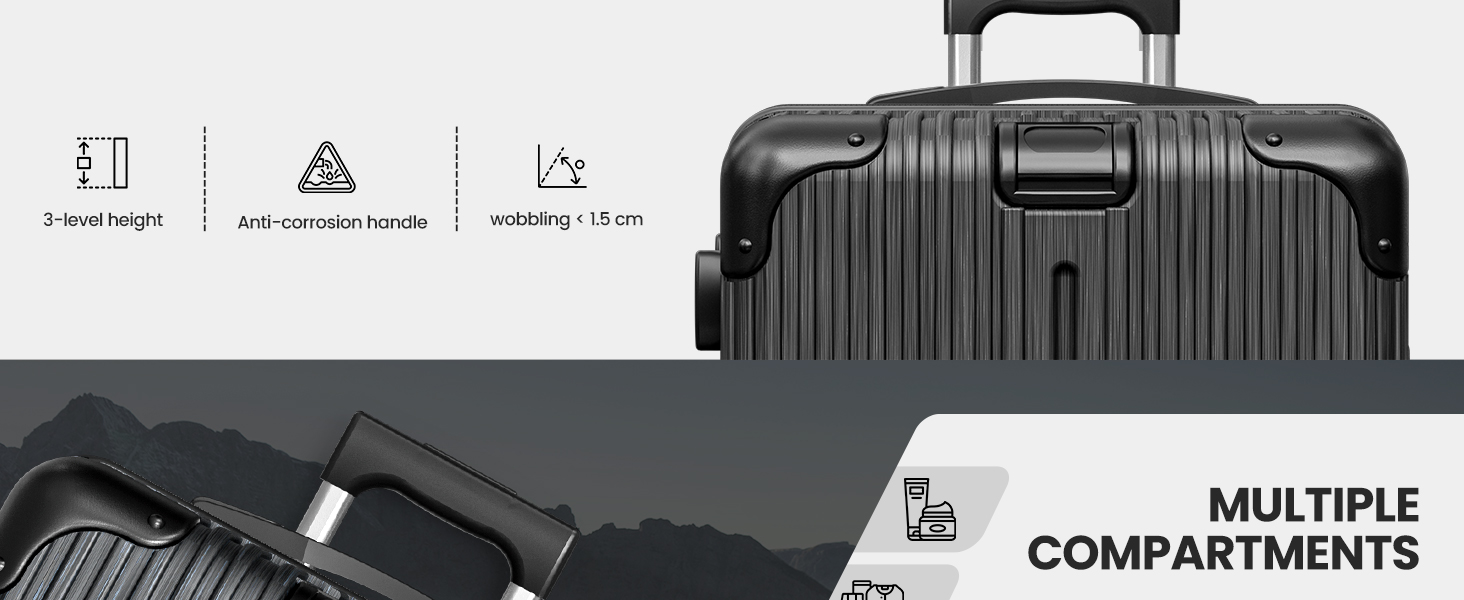 business luggage for men