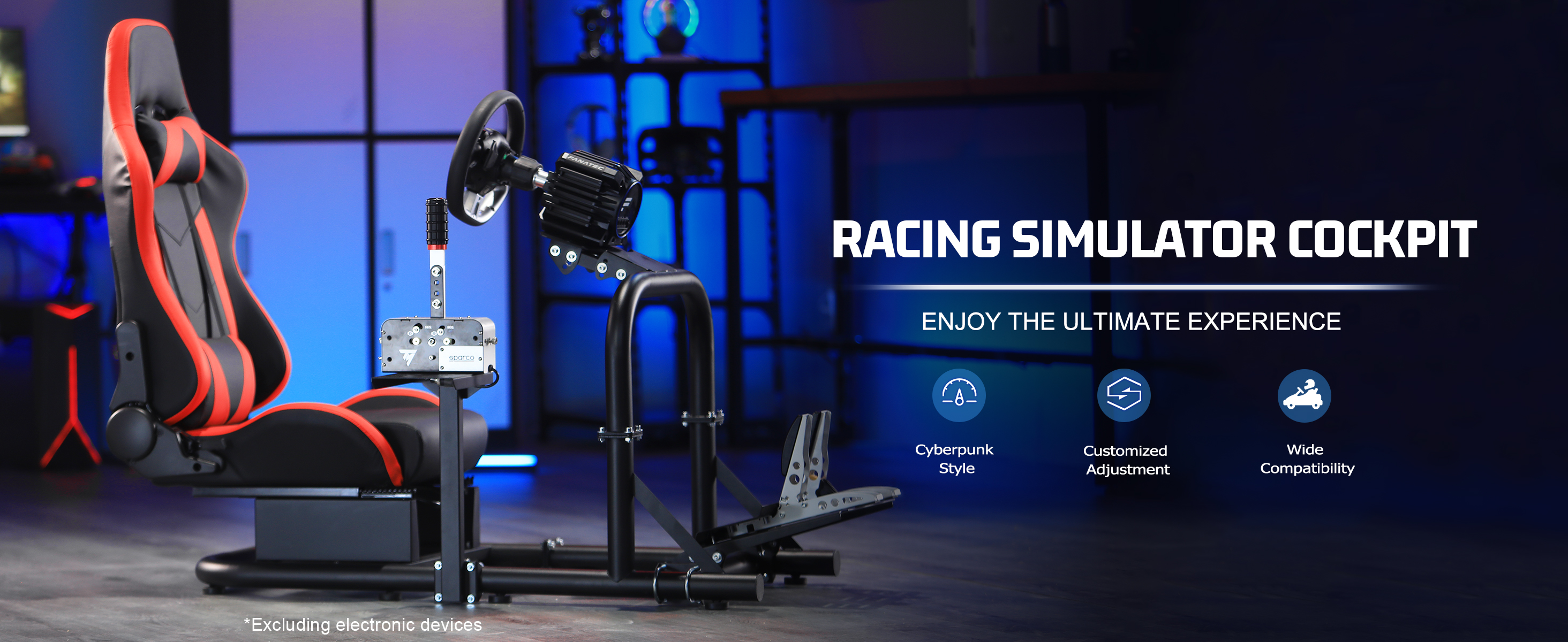 simulator racing cockpit