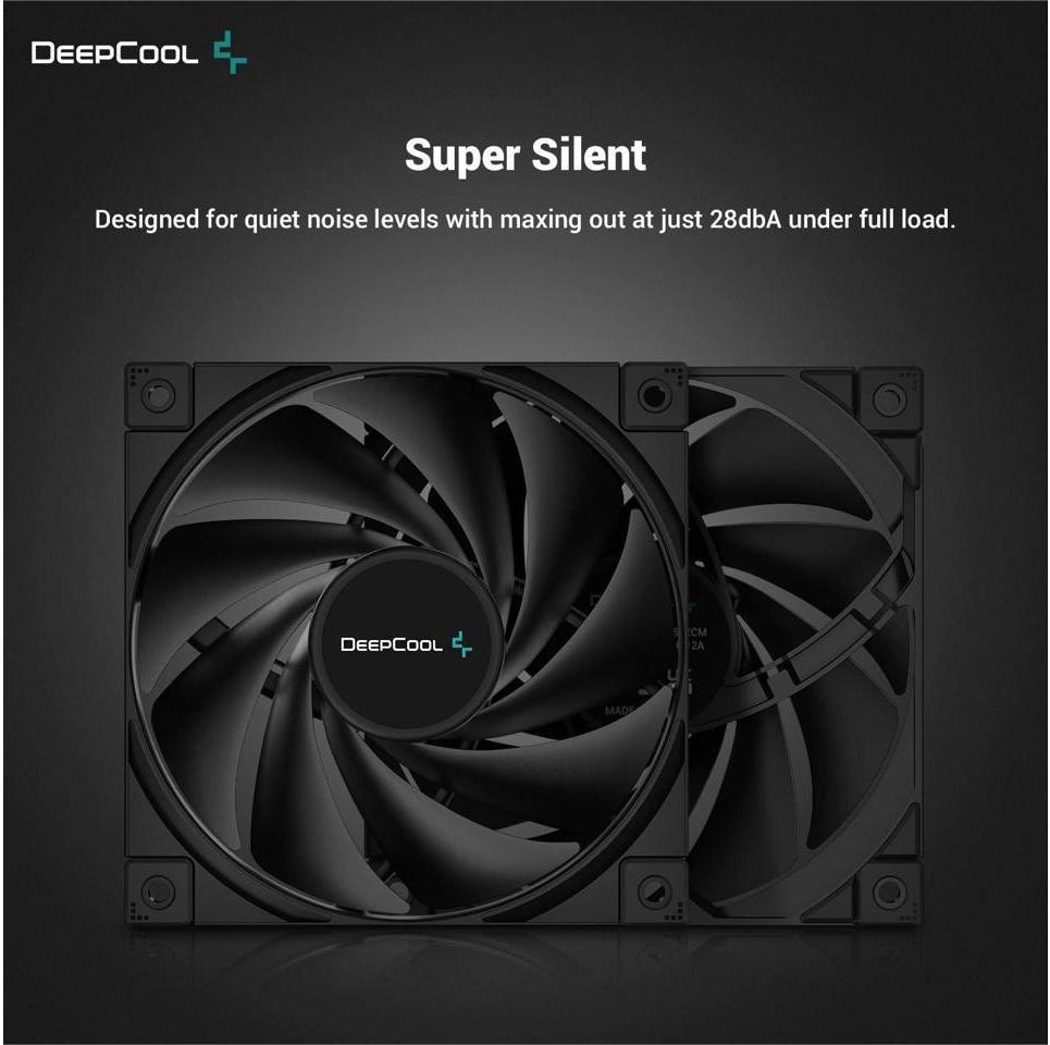 DeepCool FK120 PC Fan 120mm 1850RPM FDB Computer Case Fan 4 Pin PWM 68 deepcool-fk120-pc-fan-120mm-1850rpm-fdb-computer-case-fan-4-pin-pwm-68