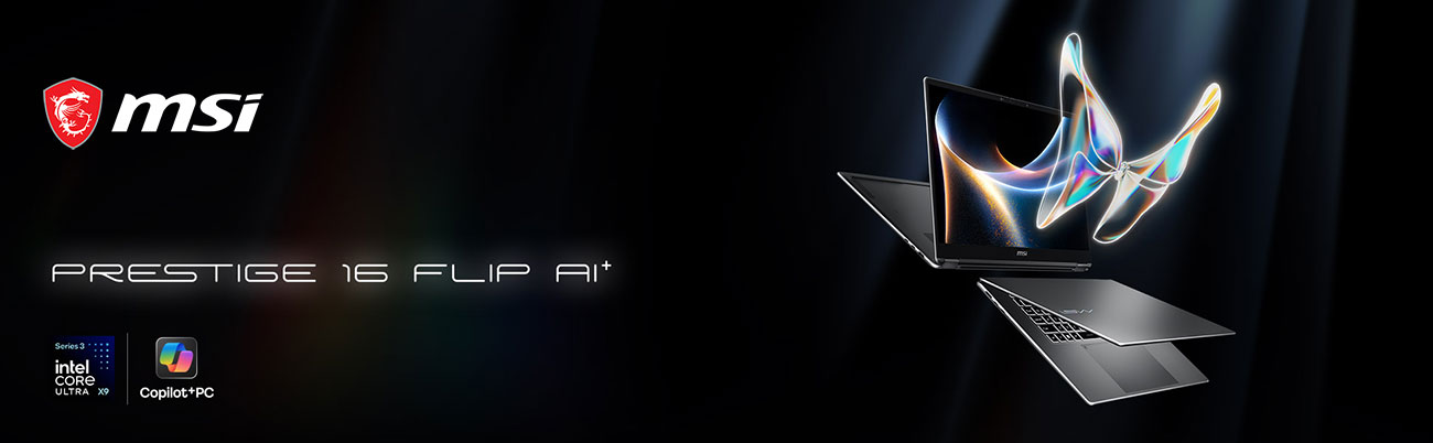 MSI Prestige 16 Flip AI+ C3M Touchscreen Laptop