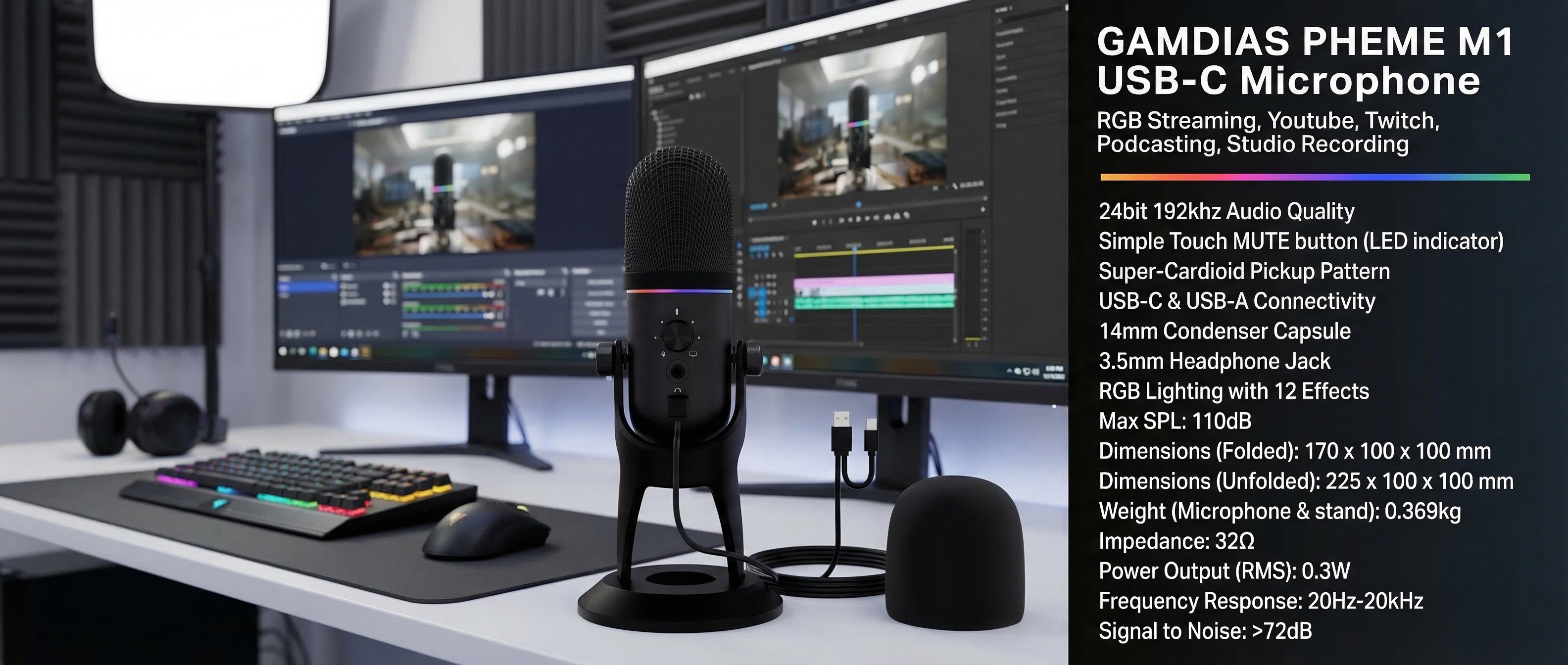 Pheme M1 desktop microphone