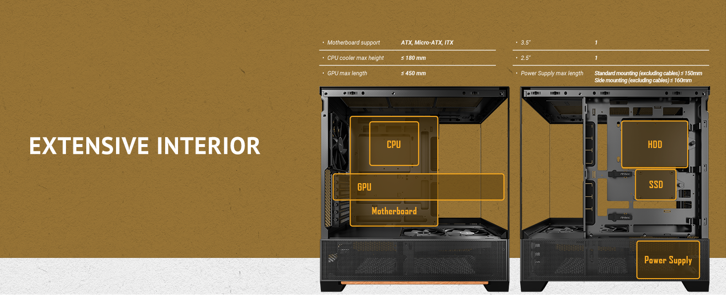 Antec C6 Wood Mid-Tower Case