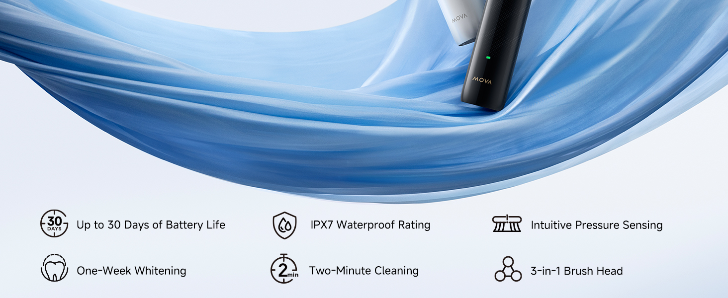 Mova Fresh SweepDrive Electric Toothbrush