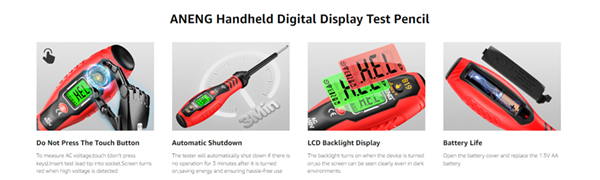 Handheld digital measuring pen