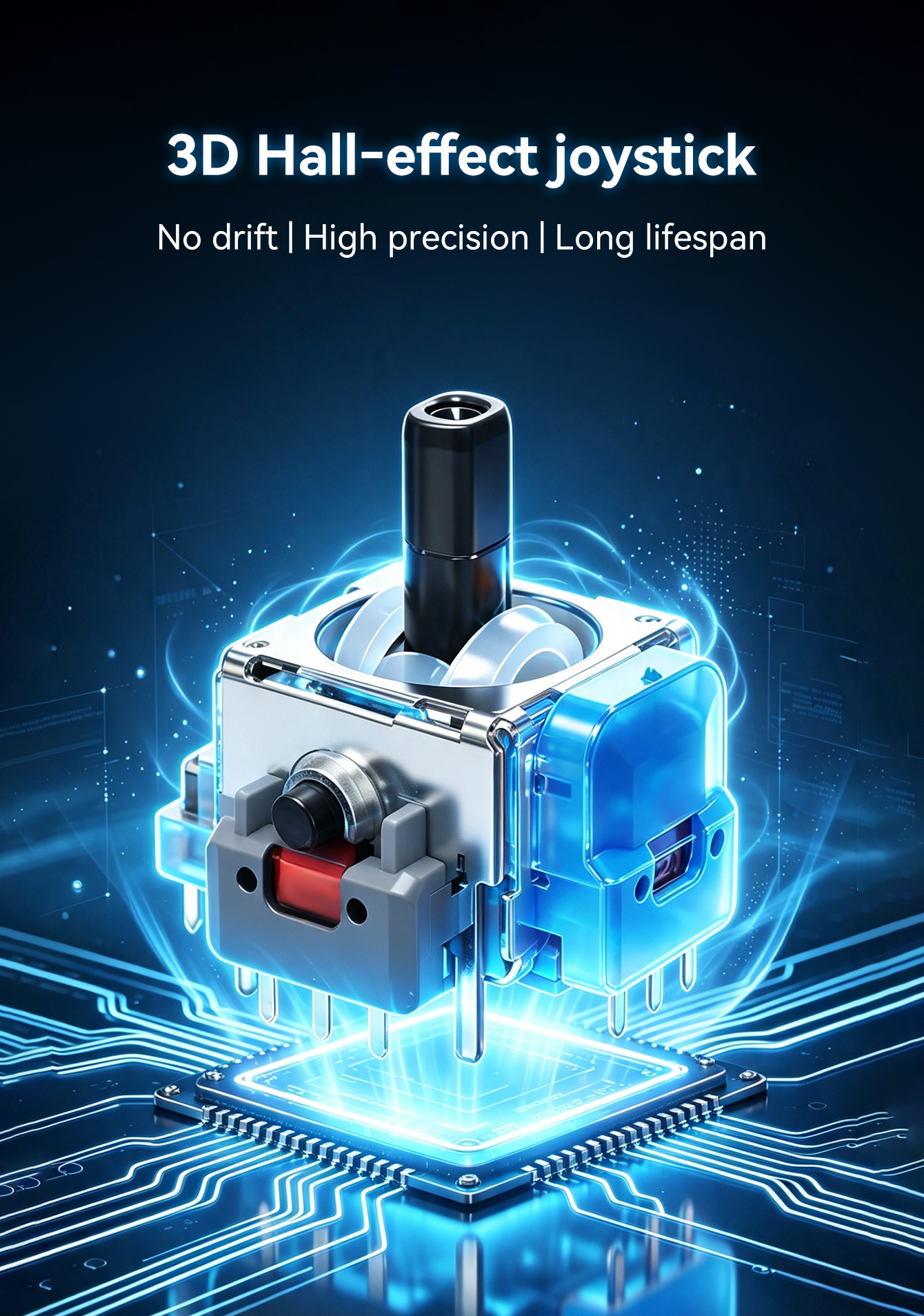 3D Hall-effect Joystick