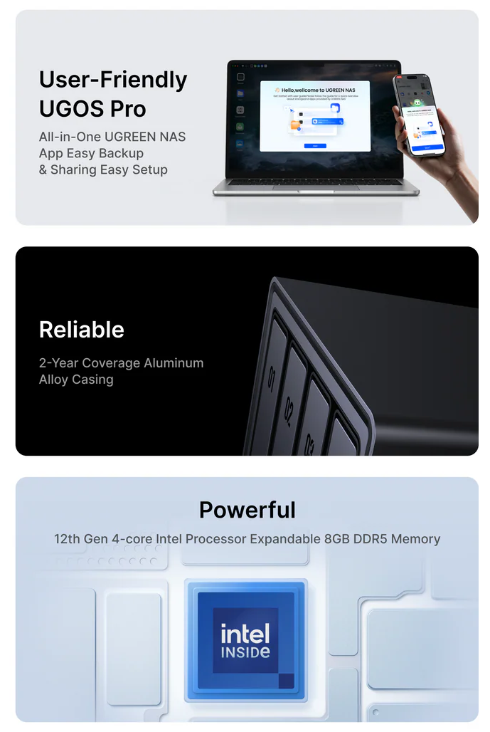 UGREEN NASync DXP4800 NAS