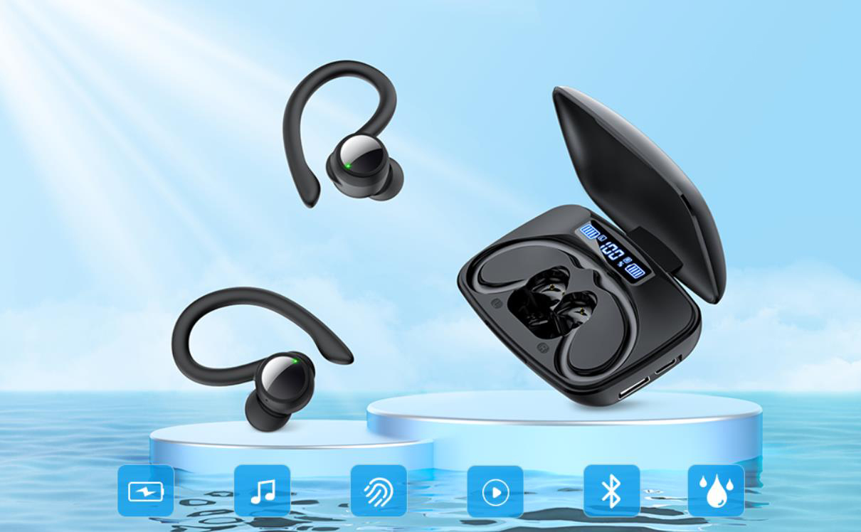 True Wireless Earbuds, Bluetooth Headphones