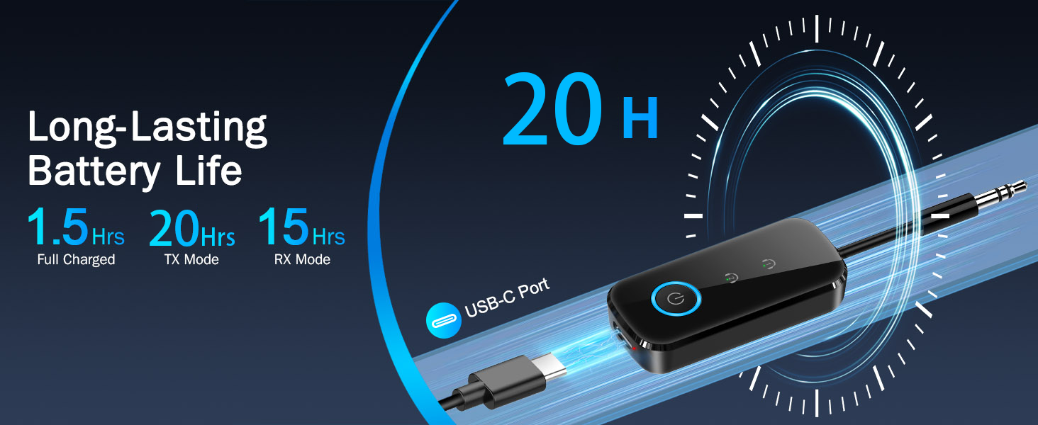 LAICOMEIN B110 Ultra Pro Bluetooth Transmitter Receiver